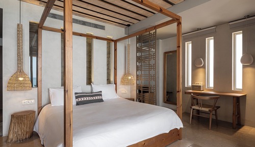Habitación doble, balcón, vistas al mar (Communion)