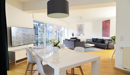 Apartamento de lujo, 1 cama de matrimonio grande, cocina (Suite)