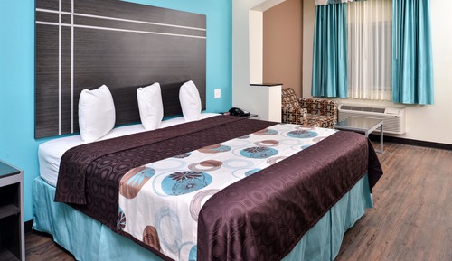Habitación, 1 cama de matrimonio grande, accesible para personas con discapacidad, no fumadores