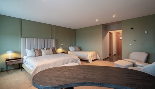 Habitación triple Deluxe, vistas al mar