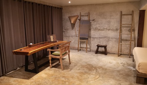 Habitación de lujo doble, 1 cama de matrimonio grande, vistas al jardín