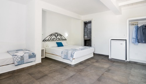 Habitación triple superior, bañera de hidromasaje