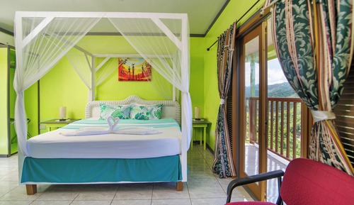 Habitación Club, 1 cama de matrimonio grande, vistas a la montaña