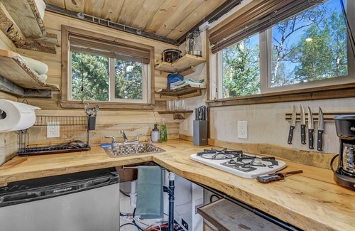 Cripple Creek Cabina | NEW Lovable Mountain Tiny Home near Cripple Creek