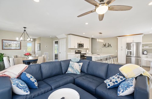 Chincoteague Casa | The Porpoise of Life - Spectacular Brand New Waterfront!
