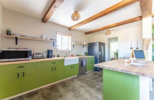 Twentynine Palms Casa | NEW! Twilite Cactus Villa @ Joshua Tree - Pool, HotTub, FirePit & Outdoor Shower