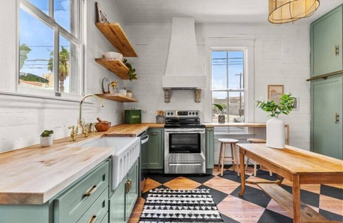 Galveston Casa | Historic Sheek and Modern Home Blocks from Strand