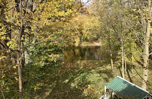 Grass Creek Casa | Riverfront house on the Tippecanoe River- Yogi’s Den - upper level