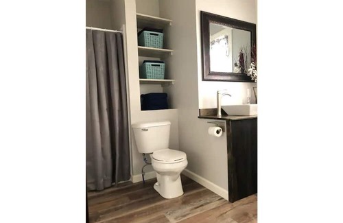 Raymond Cabina | Country Farmhouse- rural, cabin style, rustic ranch house