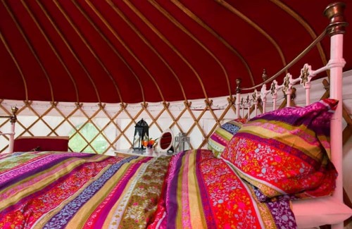 Lanteglos Cabina | Yurts Cornwall - Tremeer Farm