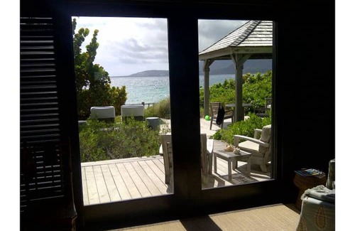 Frigate Bay Cabaña | PRIVATE Luxury Oceanfront Beach Bungalow w Exclusive Club Resort Access & Tennis