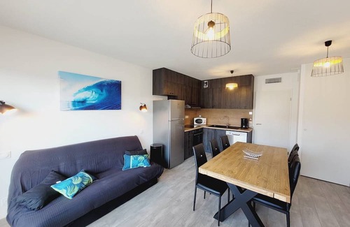 Mimizan-Plage Apartamento | Beautiful duplex in a secure residence with swimming pool for 8 people in Mimizan plage