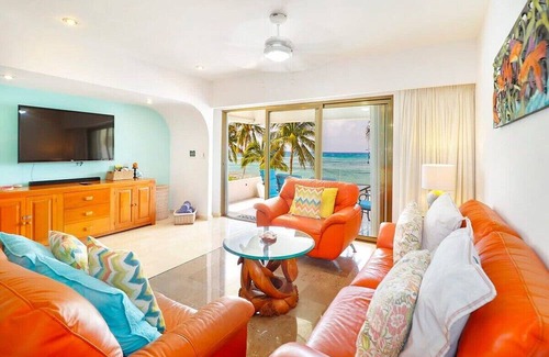 Puerto Aventuras Apartamento | Beachfront Paradise 2 BR in Puerto Aventuras