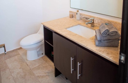 Chicxulub Puerto Apartamento | Ocean views from all rooms of this Beachfront unit