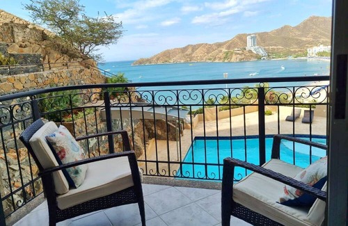El Rodadero Apartamento | Apartment with sea views