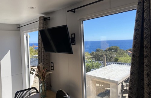 Le Dramont Casa | New mobile home Saint Raphael 180 degrees sea view