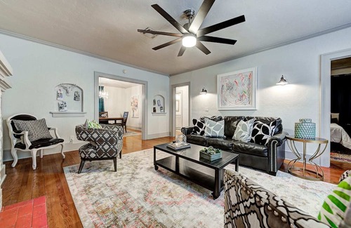 Lincoln Terrace Apartamento | Lincoln Lodge A–near OU Med, Bricktown, Arena