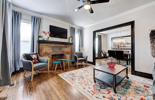 Lincoln Terrace Apartamento | Lincoln Tudor I-near OU Med, Bricktown, Arena