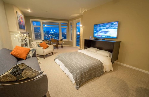 Downtown Seattle Condominio | Vista espectacular: condominio frente al mar cerca de Pike Place