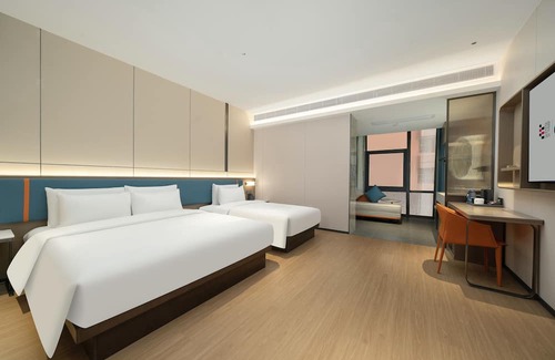 Shangfangcun Hotel | Yizhi Hotel - Guangzhou Shamian Island Huangsha Metro Station-Canton Fair free shuttle bus included Breakfast