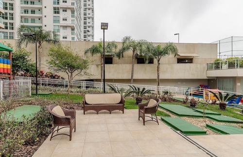 Itacolomi Apartamento | Apto Vista Mar com churrasqueira BBH1003