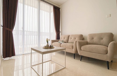 Chinatown Apartamento | 2Br Apartment Near Jakarta Kota Station At Lucky Tower Residence