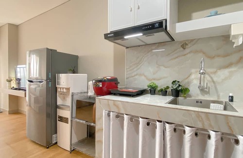 Kedungmanggu Apartamento | Modern Minimalist Studio Apartment Lrt City Sentul - Royal Sentul Park