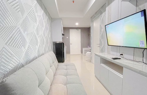 Biringkanya Apartamento | Grey Toned 1Br Apartment Tamansari Skylounge Makassar