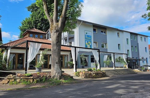 Langenbieber Apartamento | Garni Hotel Biebertal am Milseburgradweg
