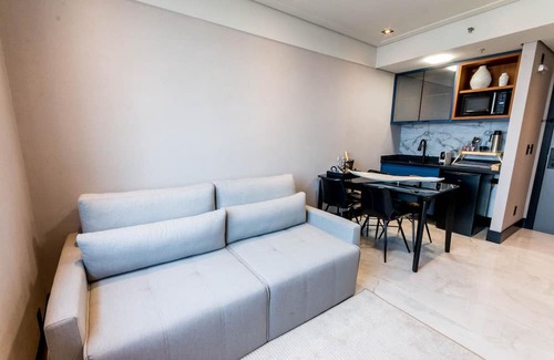 Alphaville Industrial Apartamento | Flat Equipado em Tima Localiza o Wi-fi e Lazer
