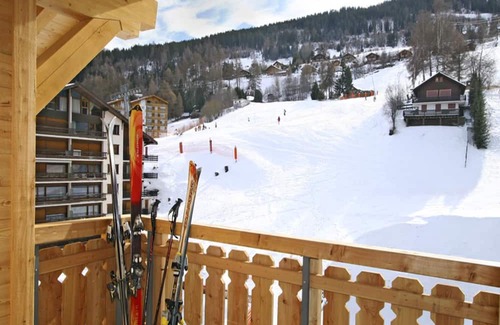 Nendaz Apartamento | Pleasant Apartment With Sauna