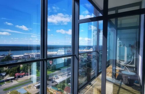 Klaipeda Apartamento | Sea view 24th floor apartment