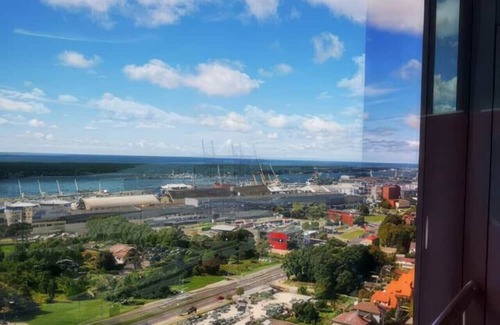 Klaipeda Apartamento | Sea view 24th floor apartment