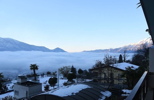 Orselina Apartamento | Large apartment on the 1st floor for 1-2 persons.