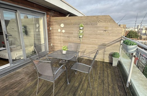 Southampton City Centre Apartamento | Elegant Top-Floor Apartment with Large Private Roof Terrace in City Centre