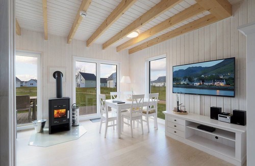 Olpenitz Casa | Flaschenpost - infrared cabin, bathtub, fireplace, terrace, parking lot