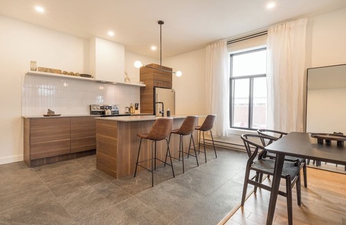 Hochelaga Apartamento | HOMA-Comfort&Style-1BR-Spacious-Natural Light-FeelHome-A/C-SelfCheckIn-Metro