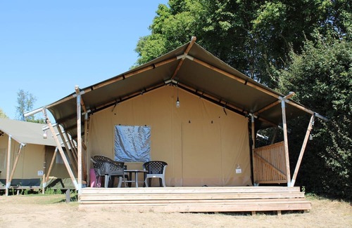Lathum Complejo | Safari tent 6 person with bathroom