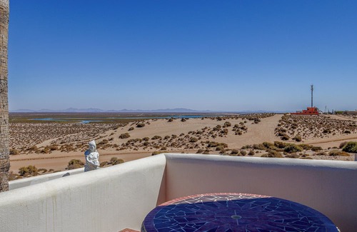 Las Conchas Casa | 3-BR Beach & Desert Oasis with Stunning 360° Views, Private Balcony & Palapa