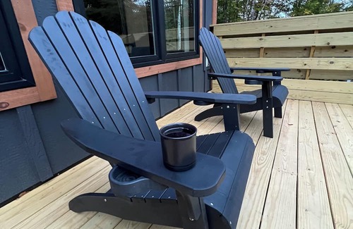 Bartlett Chalet De Esquí | Brand New 2-bedroom chalet in charming Bartlett with WiFi, AC and EV Charger