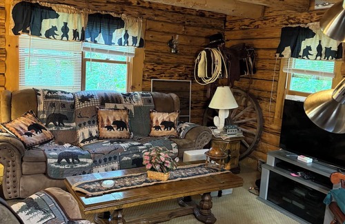 Conway Cabina | Cozy 3-bedroom cabin in welcoming Conway with AC, WiFi