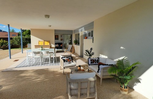 Bilieu Apartamento | LAC CASA 60 - gîte with beach and terrace overlooking the lake