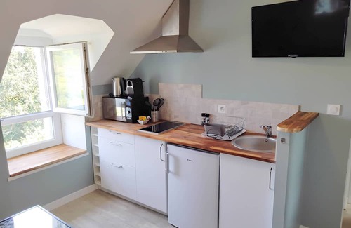 Plonevez-Porzay Apartamento | Appartement #2 Dans Hôtel à 150m de la Plage et du Gr34