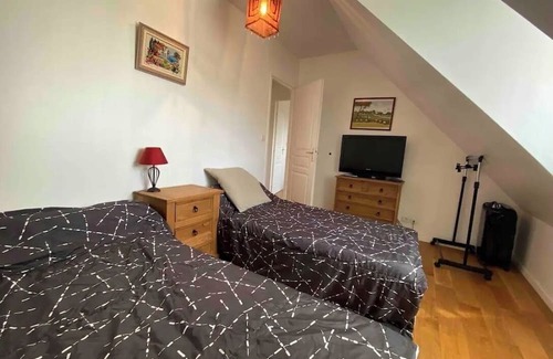 Pleherel-Plage-Vieux-Bourg Cabina | Detached house on fenced plot in Pleherel -plage