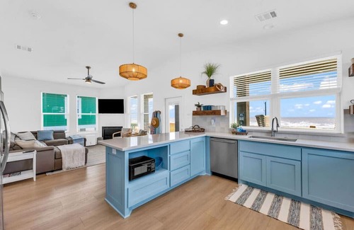 Port Bolivar Casa | Seaside Nest - Unobstructed Beach and Bay Views