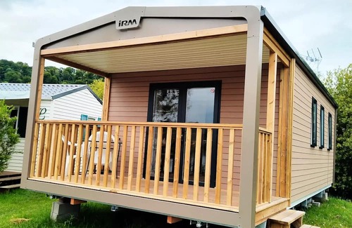 Martigny Casa | Flower Camping Des 2 Rivières * - Comfort Mobile Home Logia Bay - 25m² - 2 bedrooms - 4 people