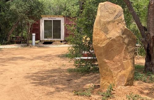 Elmendorf Casa | Tiny Bungalow nestled in forest! 20 minutes from downtown San Antonio!