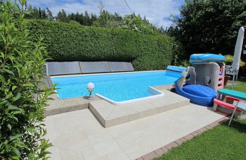 Trabenig Villa | Apartment in Wernberg in Carinthia with pool