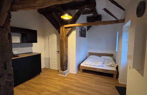 Lilienthal Apartamento | Ferienwohnung in Wunderschönen Alten Bauernhaus
