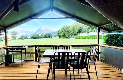 Chaparon Alquiler De RV | Camping Les Fontaines* - Lodge Kenya 3 rooms 5 people